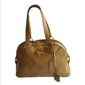 Yves Saint Laurent  Patent Leather Muse Bag